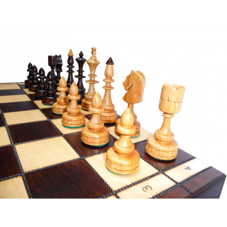 Összecsukható fa sakk 480*480 PL123